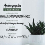 Andrographis Font Poster 3