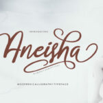 Aneisha Font Poster 1