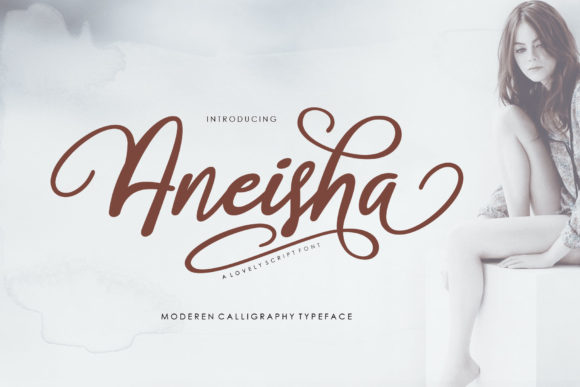 Aneisha Font Poster 1