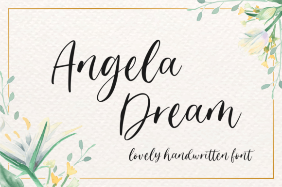 Angela Dream Font