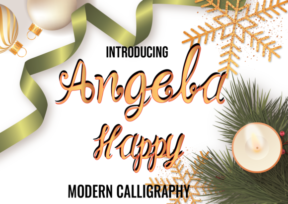 Angela Happy Font