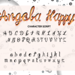 Angela Happy Font Poster 3