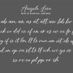 Angela Love Duo Font Poster 10