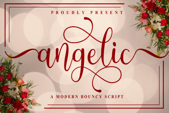 Angelic Font Poster 1