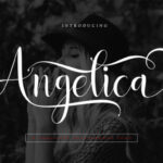 Angelica Font Poster 1