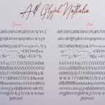 Angelica Feat Nathalia Font Poster 10