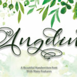 Angelin Font Poster 1