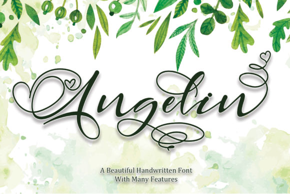 Angelin Font Poster 1