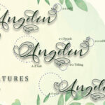 Angelin Font Poster 2