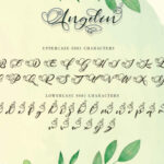 Angelin Font Poster 11