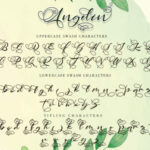 Angelin Font Poster 10