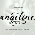 Angeline Font Poster 1