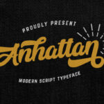 Anhattan Font Poster 1