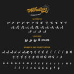 Anhattan Font Poster 14