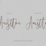 Anistton Font Poster 1