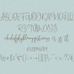 Anistton Font Poster 7