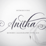 Anitha Font Poster 1