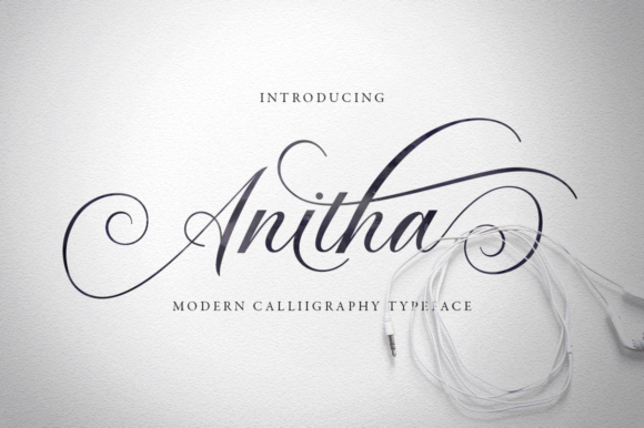 Anitha Font Poster 1