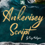 Ankerisey Font Poster 1