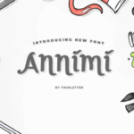 Annimi Font Poster 1