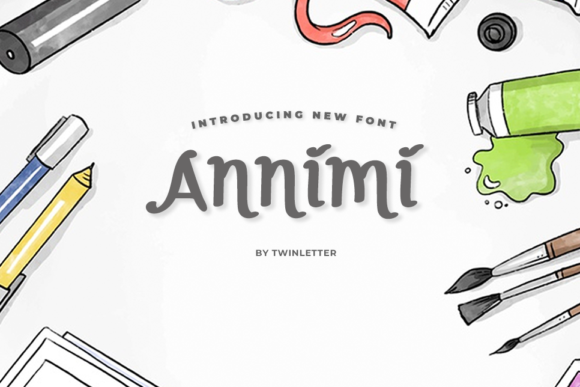 Annimi Font Poster 1