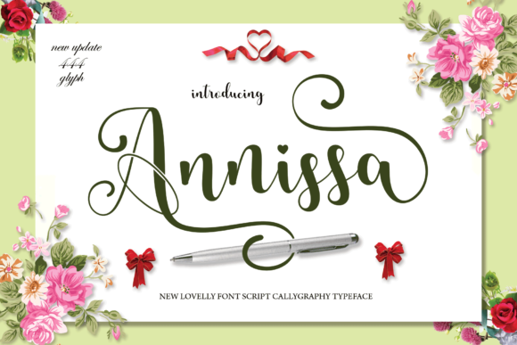 Annissa Font Poster 1