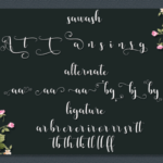 Annissa Font Poster 8