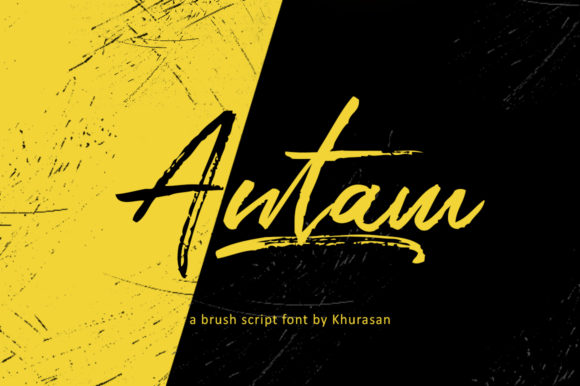 Antam Script Font