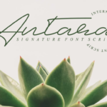 Antara Font Poster 1