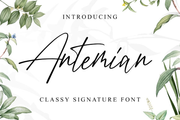 Antemian Font