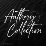 Anthery Collection Font Poster 1