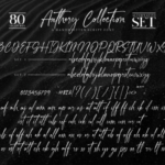 Anthery Collection Font Poster 13