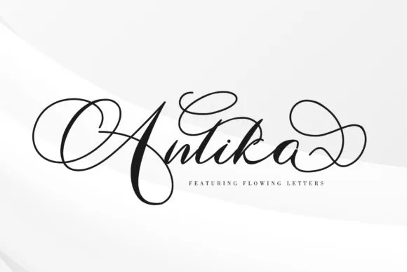 Antika Font Antika Font Poster 1