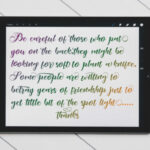 Antonega Font Poster 5