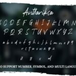 Anttariksa Font Poster 14