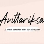 Anttariksa Font Poster 16