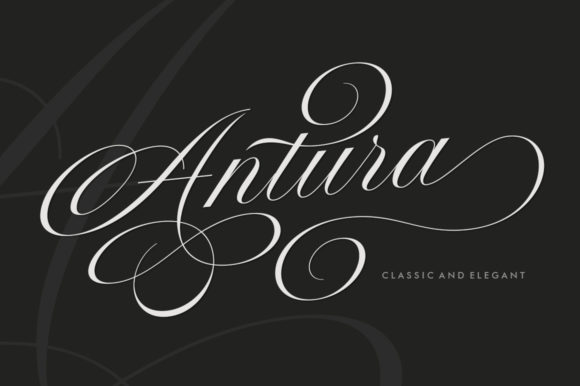 Antura Font Poster 1