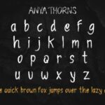 Anya Thorns Font Poster 8