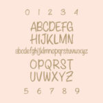 Anychild Font Poster 6