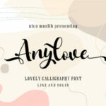 Anylove Font Poster 1