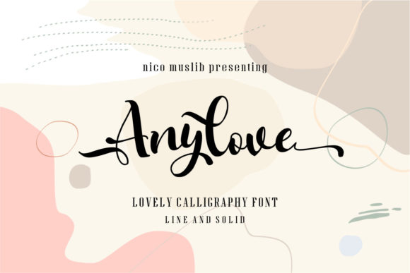 Anylove Font Poster 1