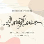 Anylove Font Poster 1