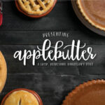 Applebutter Font Poster 1