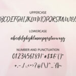 Aquilaria Font Poster 2