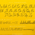 Arabella Font Poster 2