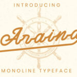 Araina Font Poster 1