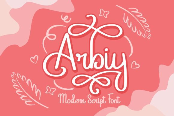 Arbiy Font Poster 1