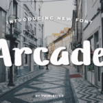 Arcade Font Poster 1