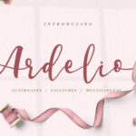 Ardelio Font Poster 1