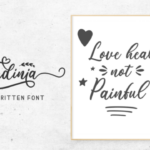 Ardinia Font Poster 2